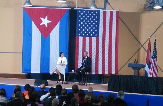 Charla de Obama con jóvenes emprendedores cubanos