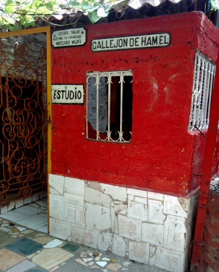 El Callejón de Hamel en La Habana